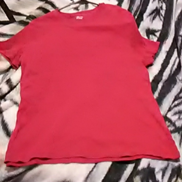 Ladies Cute Red Tee - Picture 6 of 8